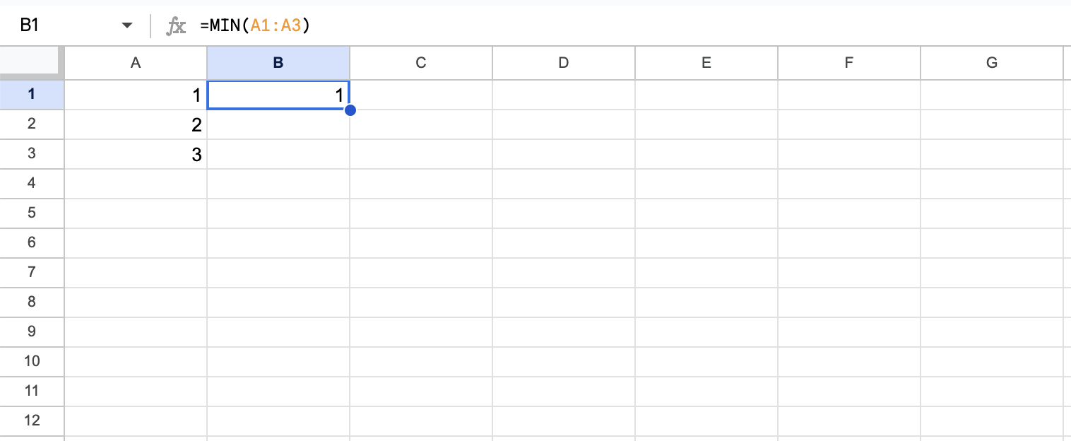 Google Sheets in action